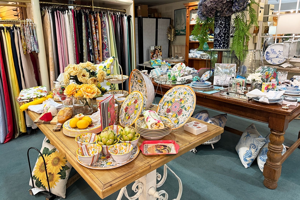 Keri Craig Emporium, Brisbane Arcade, Brisbane CBD, ball gowns, sequins, chiffon, high-end ladies fashion, where to buy womenswear in Brisbane, underground cafe, homewares, children's gifts, kids books, toys for toddlers, fabric, designer clothes, iconic landmark
