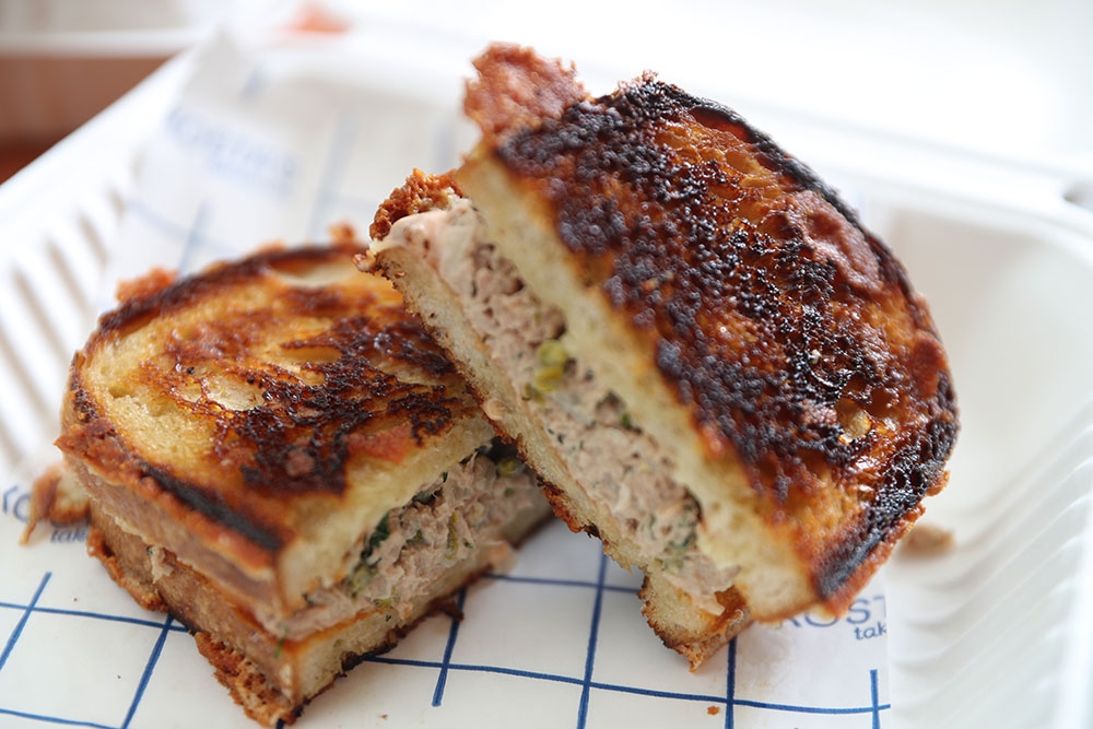 Tuna Melt at Kosta's Takeaway