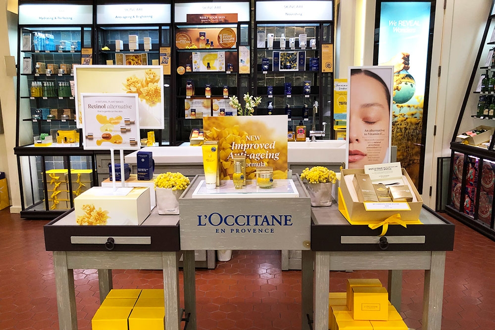 L'Occitane en Provence, Brisbane, Queensland, Cairns, Toowoomba, Gold Coast, natural award-winning skin care for women, mens skincare, vegan fragrances, perfume, gift shopping in Brisbane