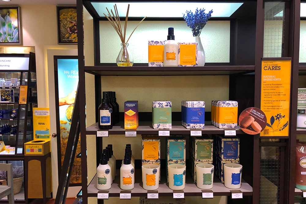 L'Occitane en Provence, Brisbane, Queensland, Cairns, Toowoomba, Gold Coast, natural award-winning skin care for women, mens skincare, vegan fragrances, perfume, gift shopping in Brisbane