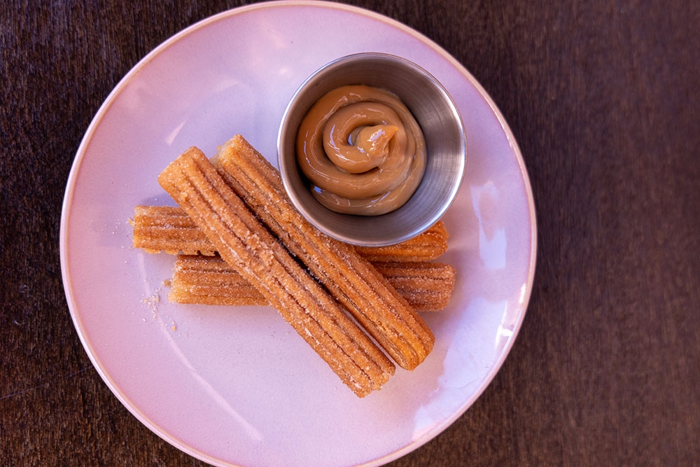 plate of churros