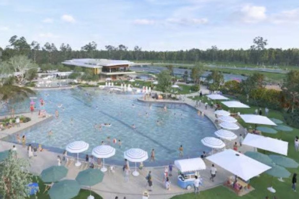 Artists impression Redlands Lagoon