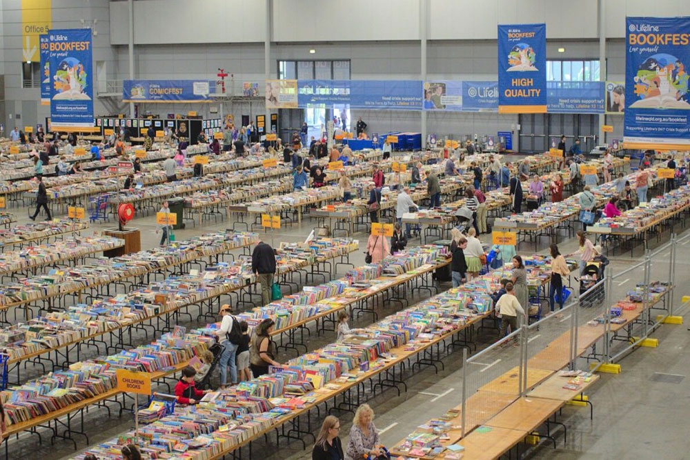 Lifeline Bookfest,  Brisbane Convention & Exhibition Centre  