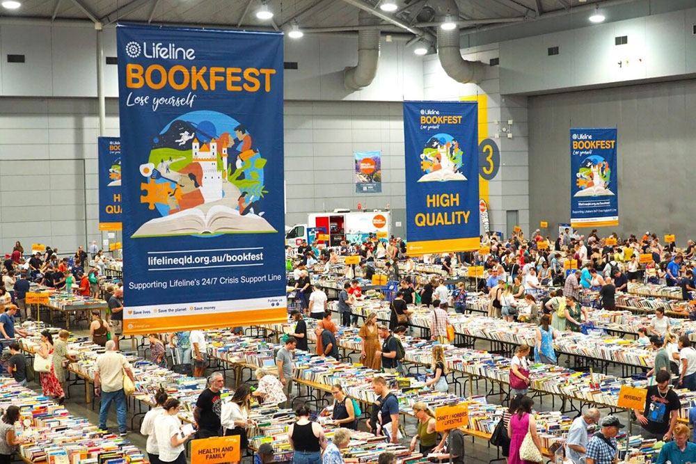 Lifeline Bookfest,  Brisbane Convention & Exhibition Centre  