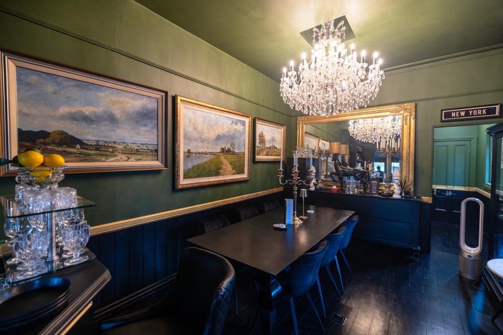 Bar inside LouisB Bar Paddington 