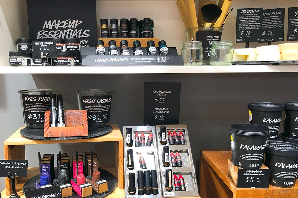 Lush Cosmetics, Brisbane, Queensland, skin care, vegan-friendly face wash, bath bombs, natural body lotions, pamper time, handmade soaps, exfoliating body scrubs, shop online or instore