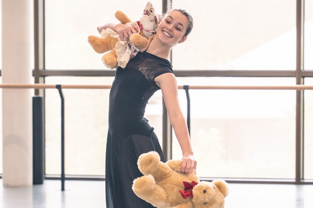 Qld Ballet Dancer with props Red Riding Hood
