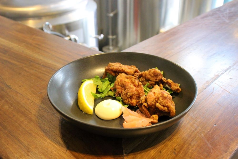Food on a plate at Milton Common