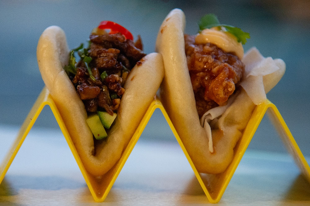 Two homemade bao at Ma Chim Rosalie