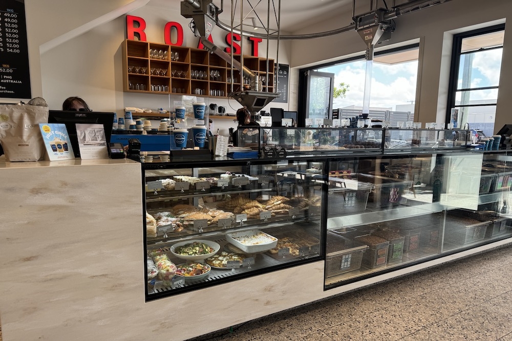 Counter of Merlo Coffee Bowen Hills Torrefazione