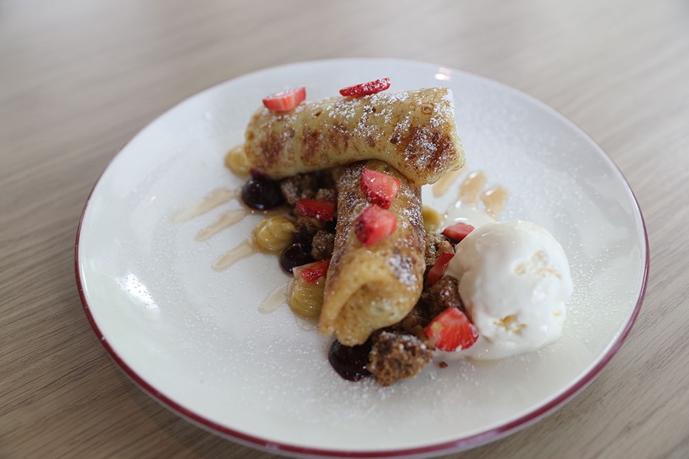 Crepes at Milano Newstead
