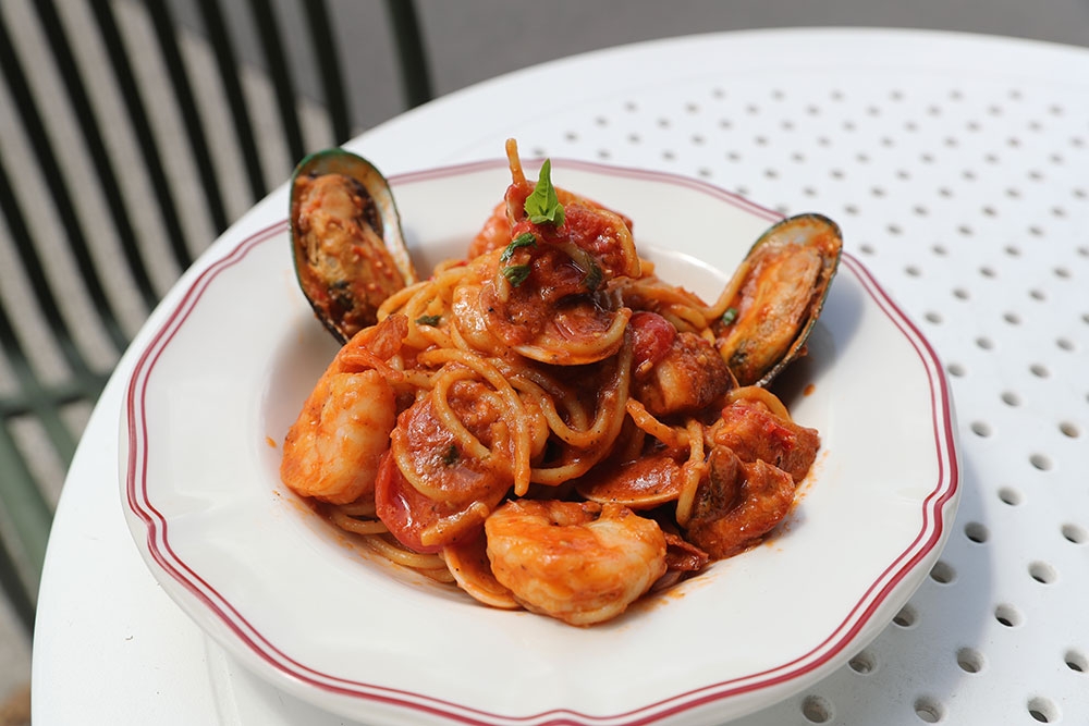 Pasta at Milano Newstead 