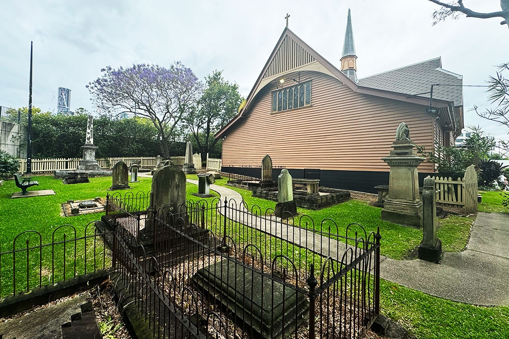 Graves at Christchurch Milton churchyard