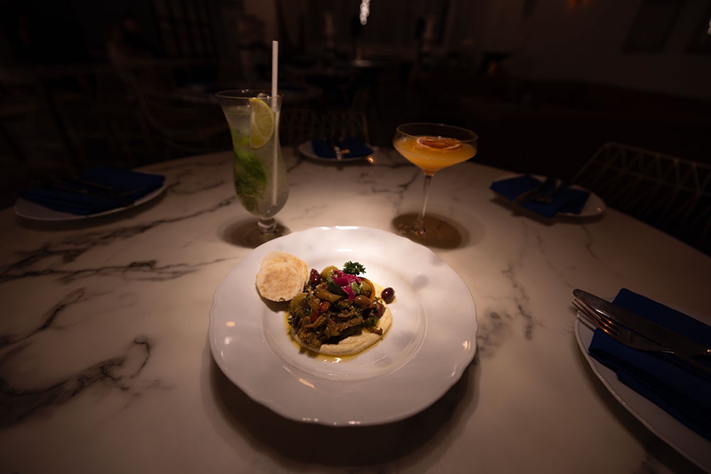 Plate of tapas at Miss Manhattan Newstead