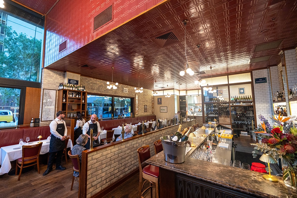 Interior of Montrachet, Bowen Hills