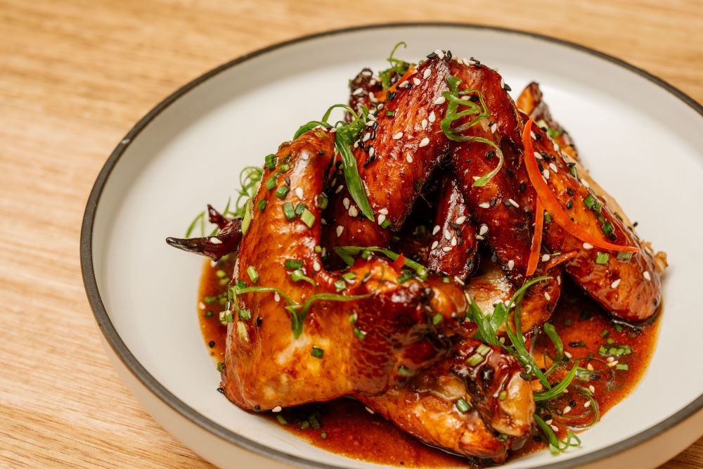 Plate of chicken wings at Morayfield Tavern