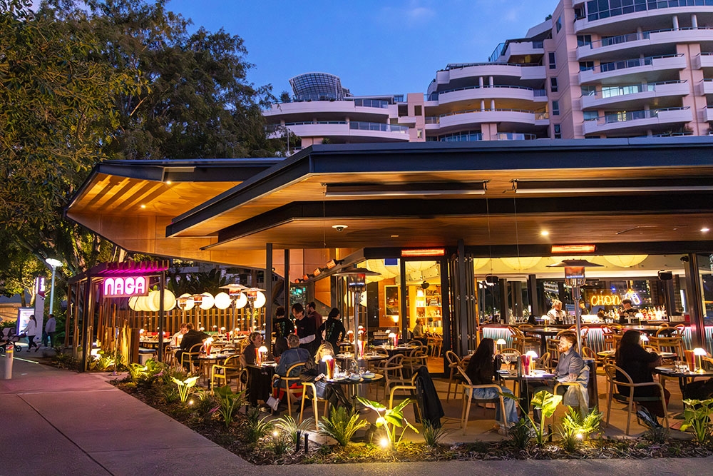 Front view of Naga Thai South Bank