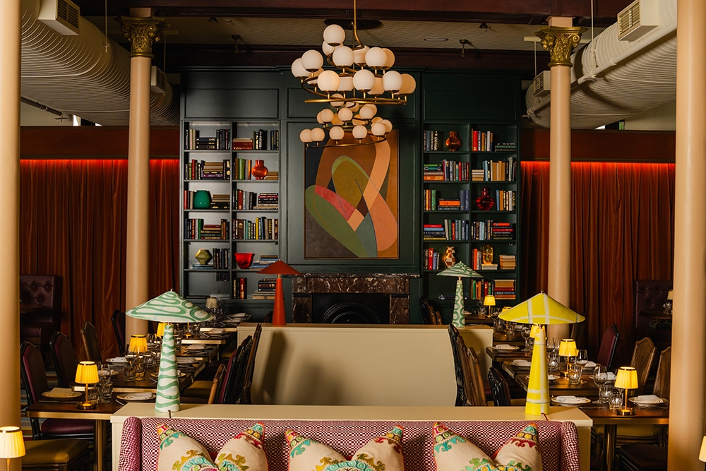 Anna Spiro interior design at Naldam House Brasserie & Terrace Brisbane CBD