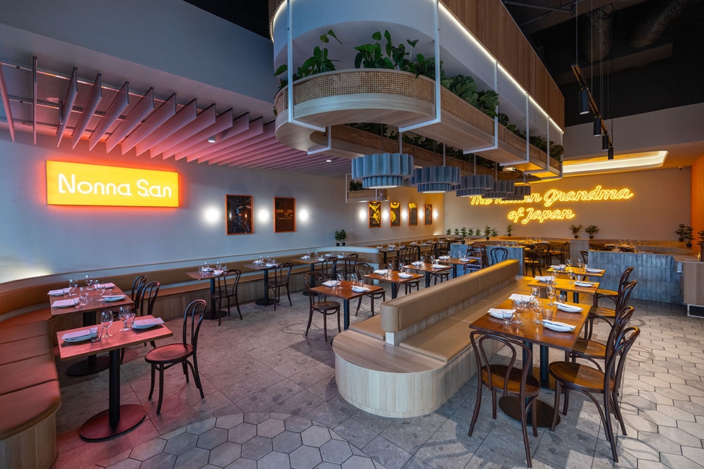 Interior of Nonna San Woolloongabba