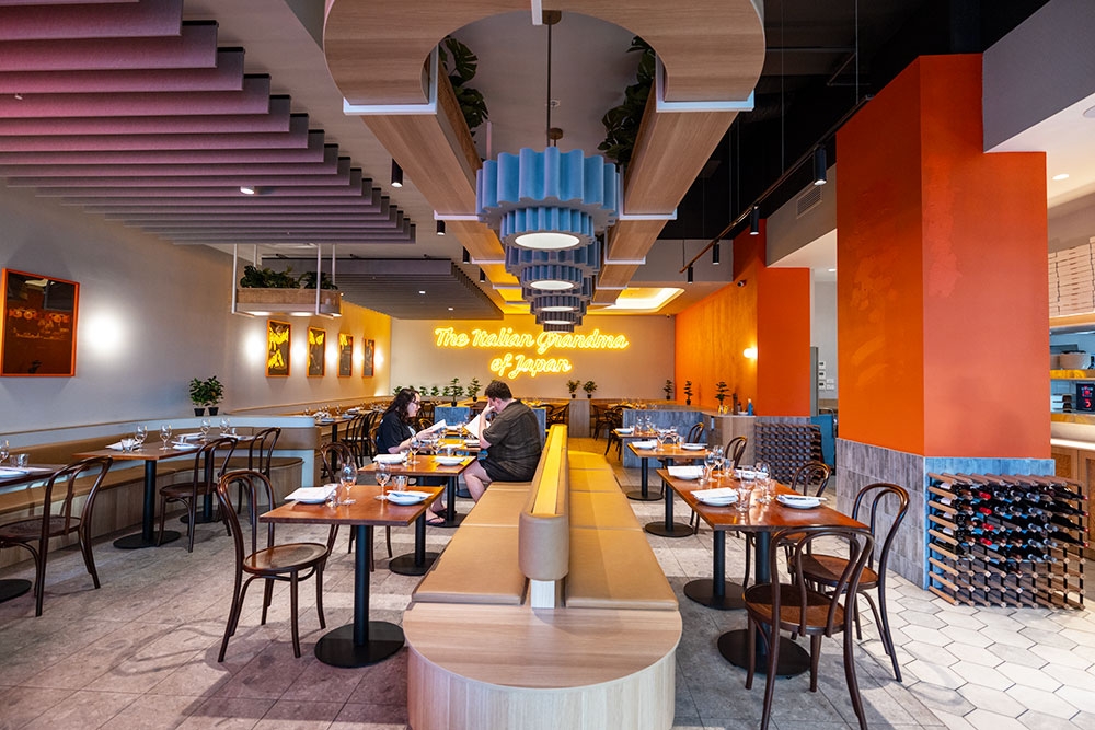 Interior view of Nonna San