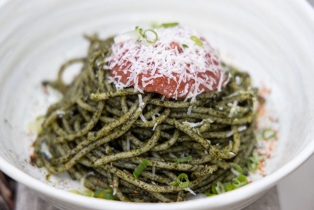 Pasta dish at Nonna San
