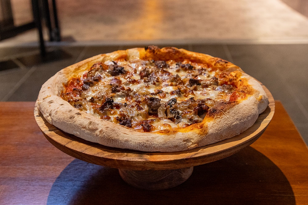 Pizza at Nonna San 