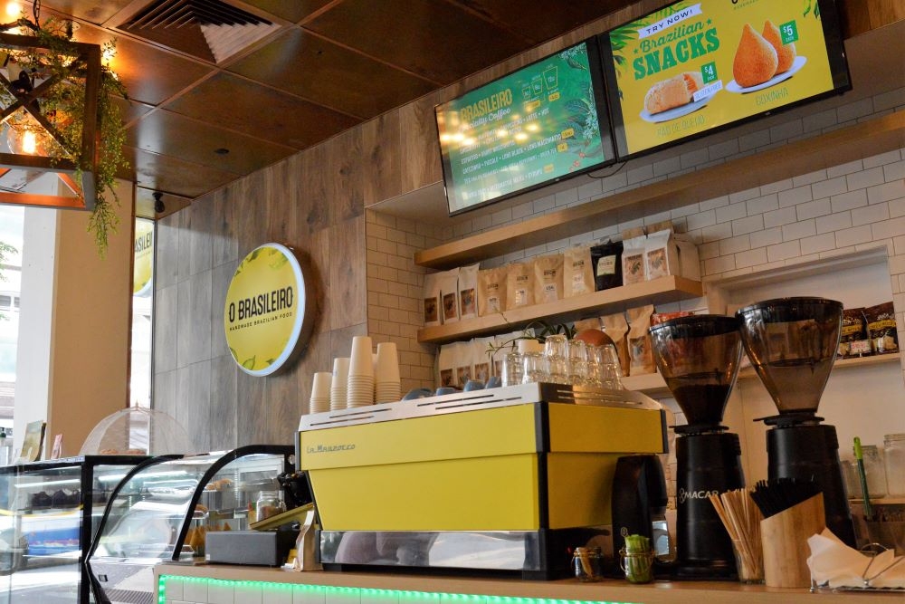 Counter at O Brasileiro, Brisbane CBD