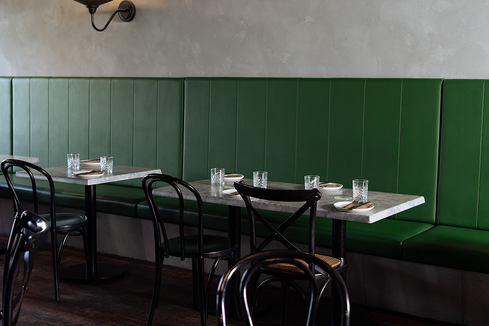 interior of restaurant 