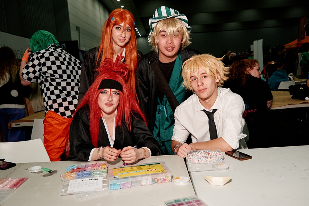 A group of people at Oz Comic-Con