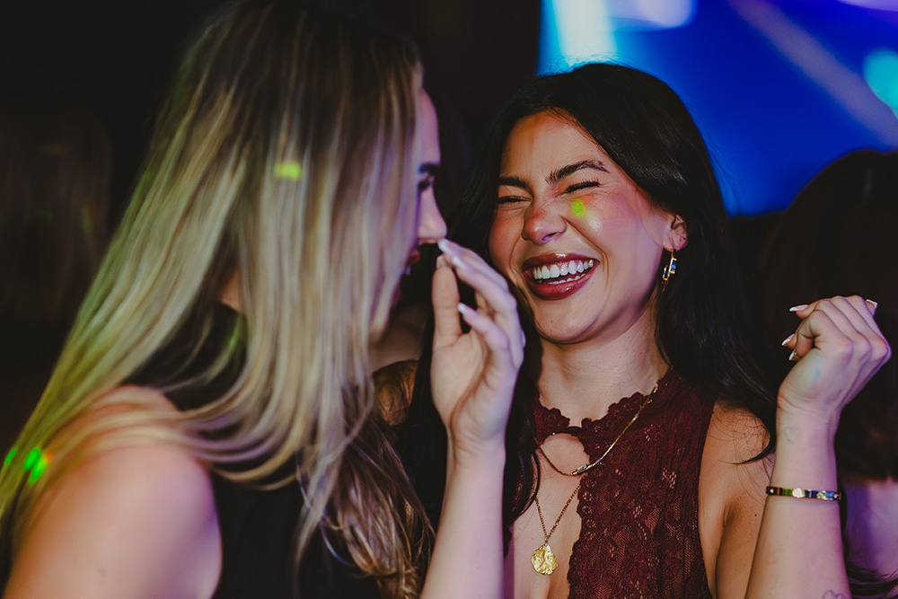 Girls talking