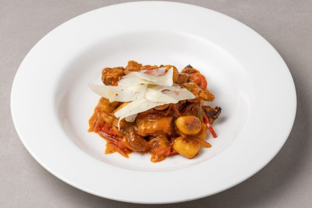 Bowl of pasta at Paninni's Italian Restaurant 