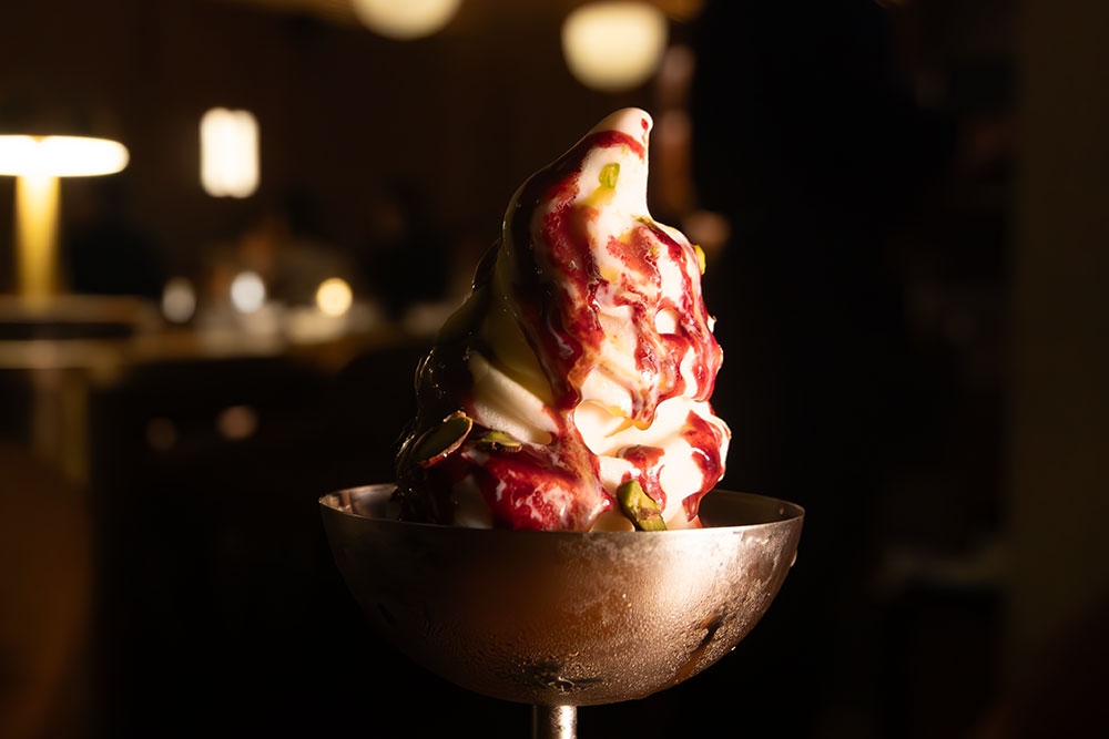 Soft Serve Sundae at Penelope Bistro + Bar