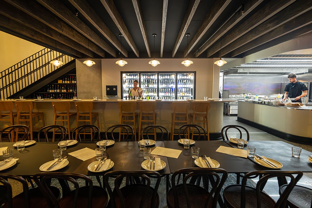 Seating inside Petite Fortitude Valley
