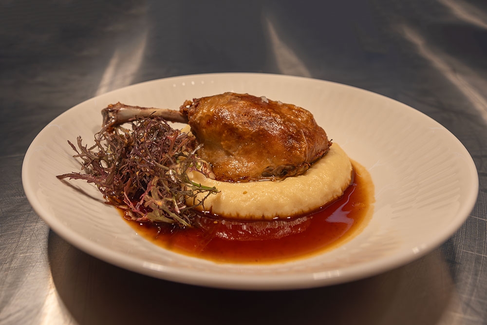 French food on a plate at Petite Fortitude Valley