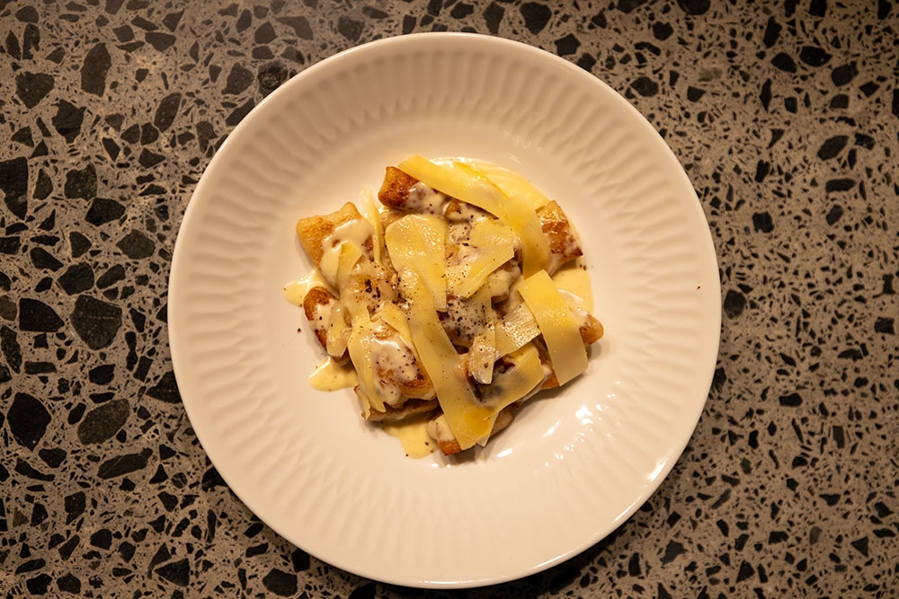 French food on a plate at Petite Fortitude Valley