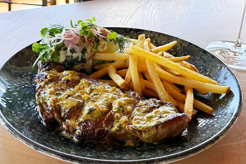 Lunch dish at Pier 88