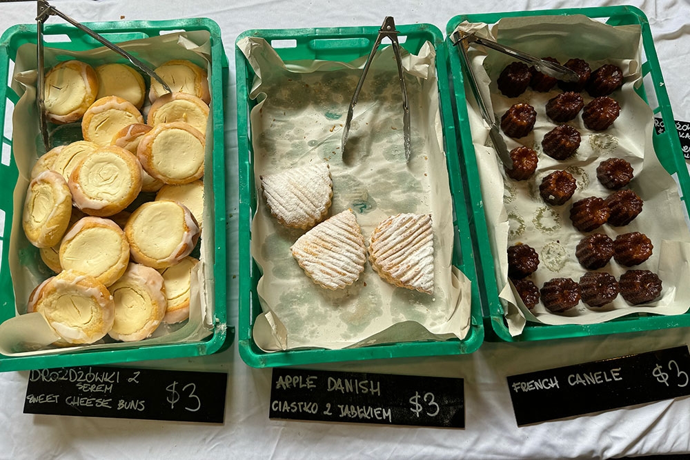 pierogi at Polish Market Milton