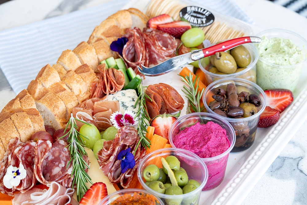 anipasto plate at Rosalie Gourmet Market