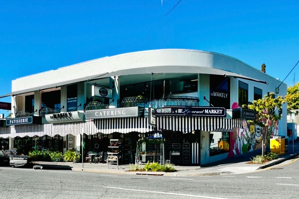 Exterior of Rosalie Gourmet Market