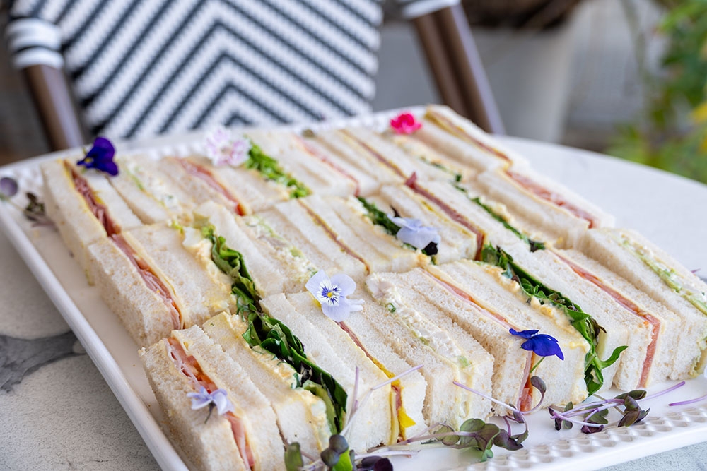 platter of sandwiches at Rosalie Gourmet Market