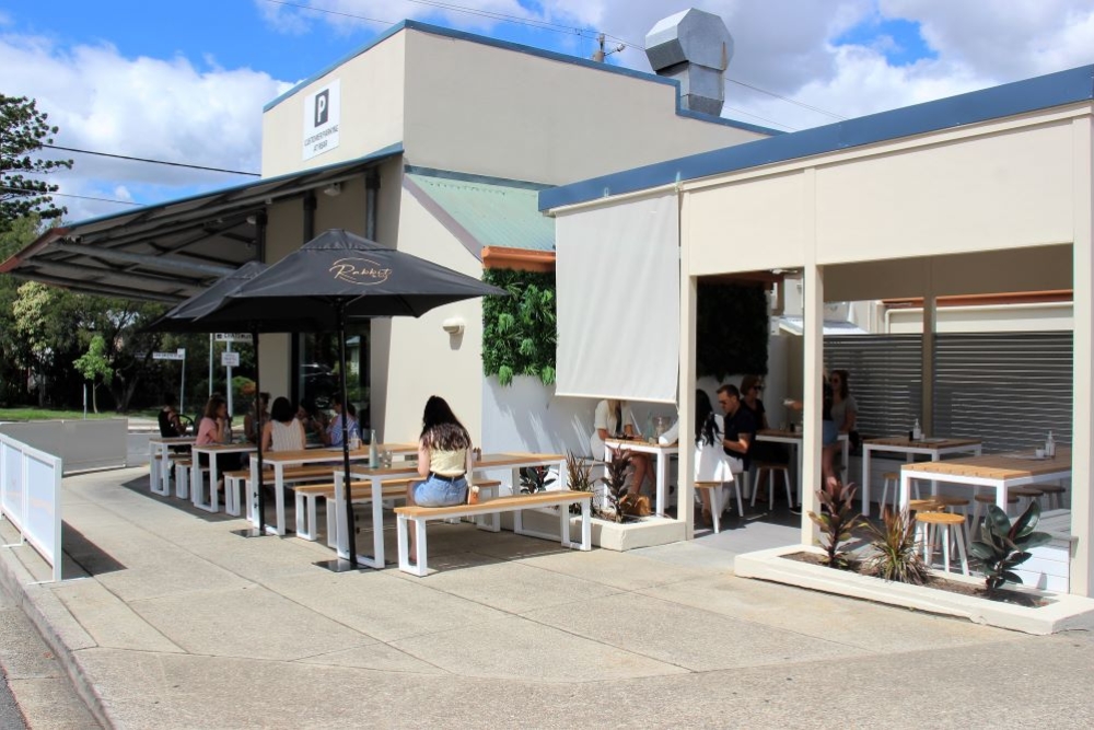 Exterior of Rabbit & Co, Coorparoo