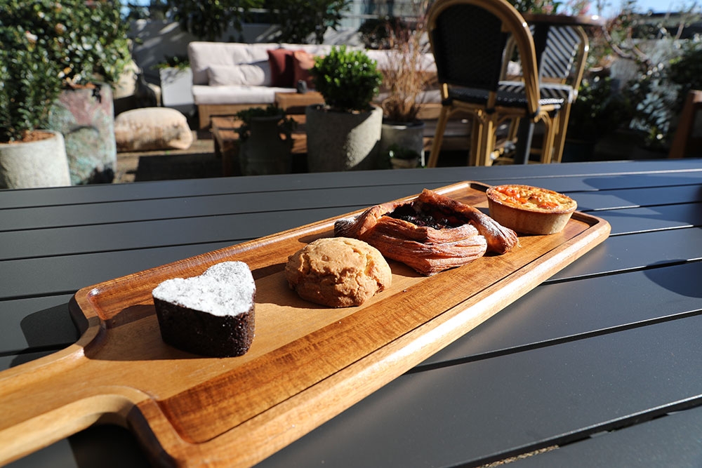 Pastries at Raise Rooftop 