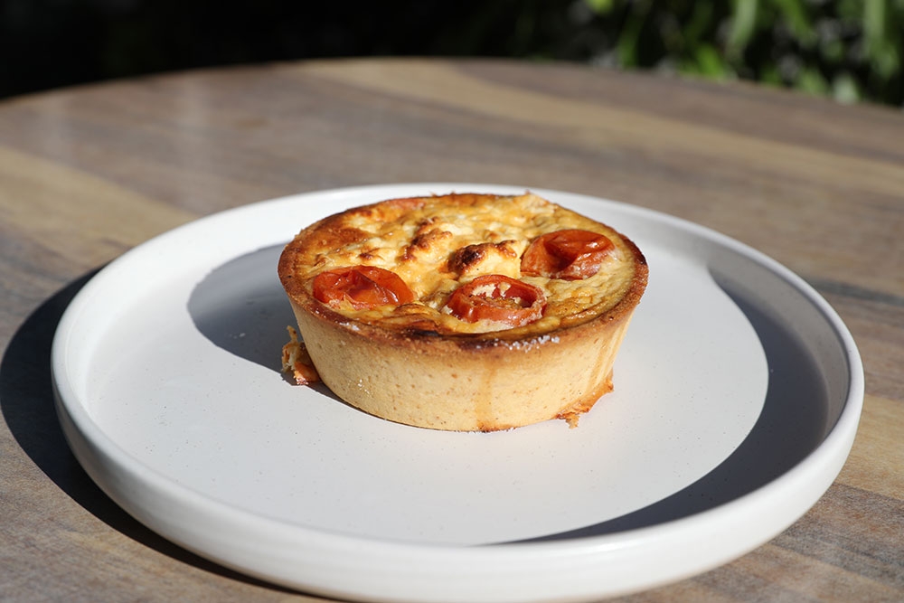 Quiche at Raise Rooftop 