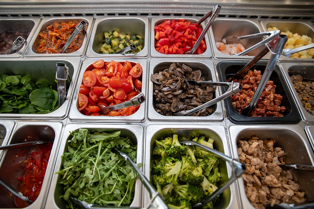 Ingredient selection at Roma Roma