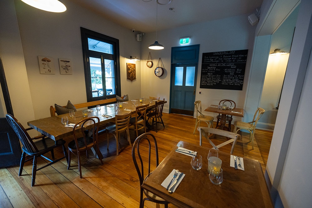 Dining room at The Rose & Crown South Brisbane