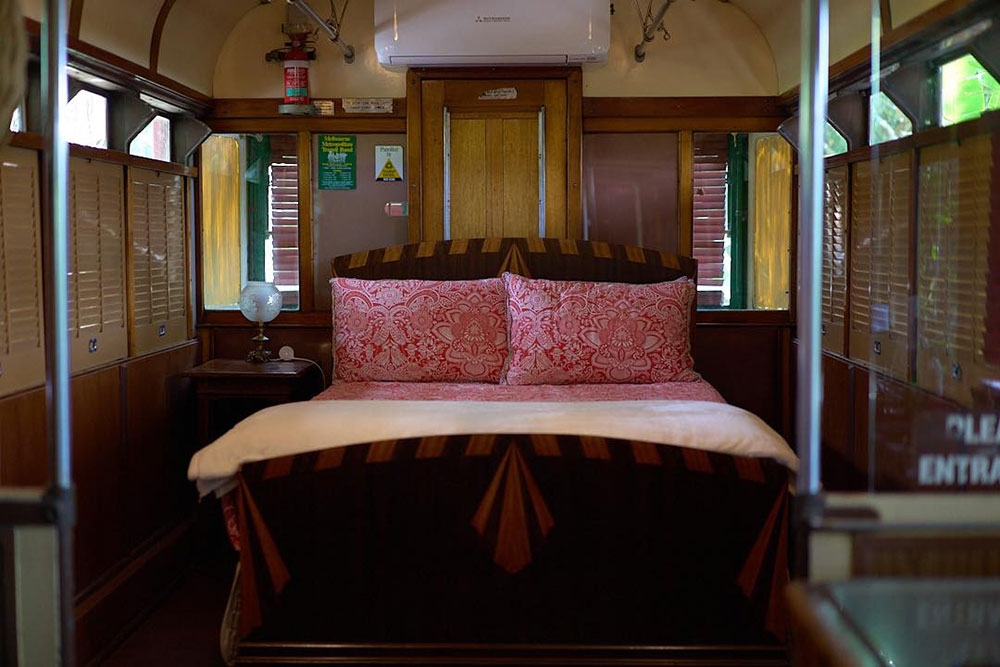 Bed in Melbourne Tram