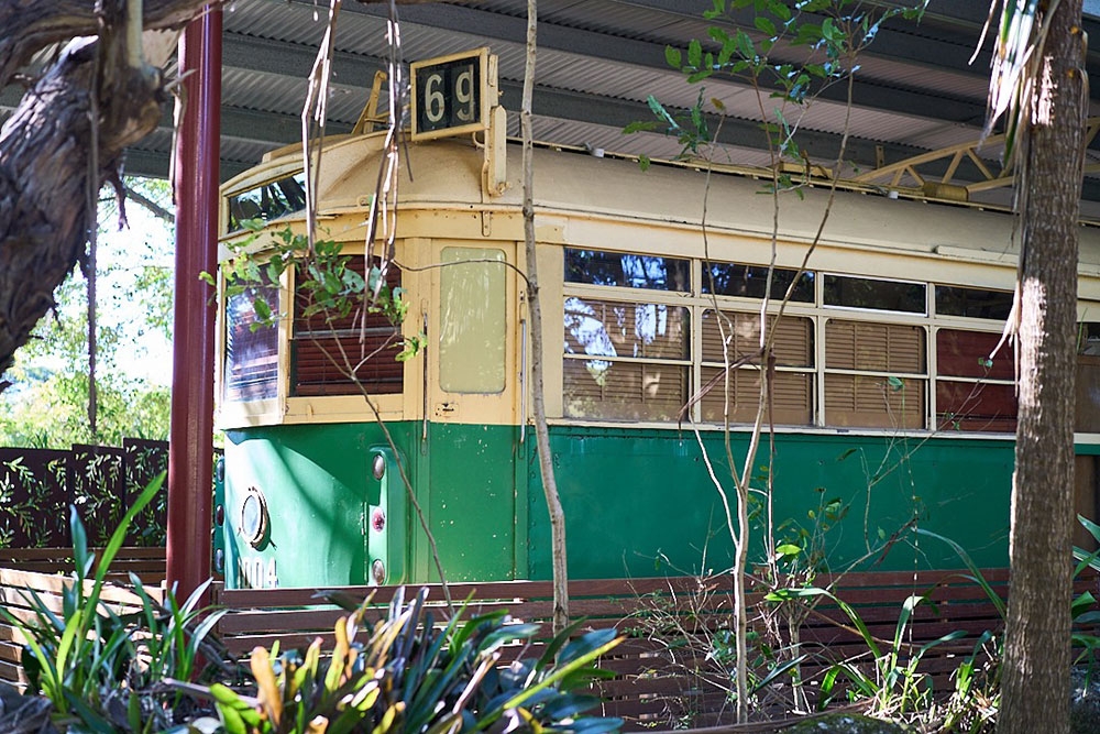 Exterior of Melbourne Tram