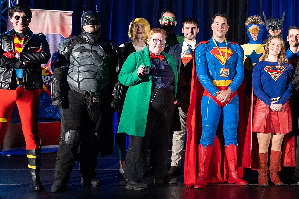People dressed as cosplay characters at the Supanova 2026 Gold Coast Convention & Exhibition Centre