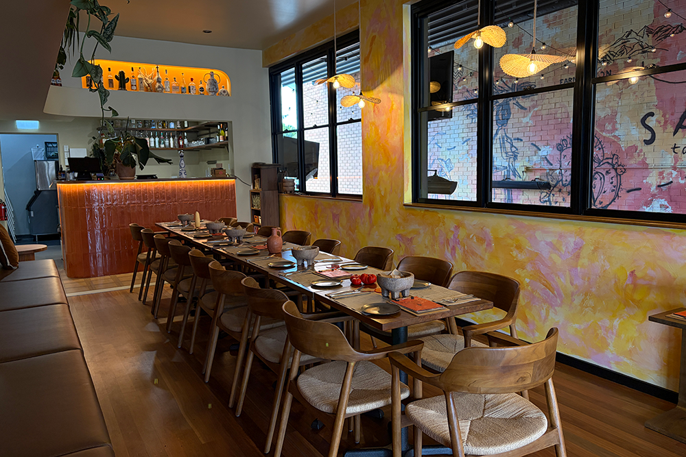 internal bar seating 