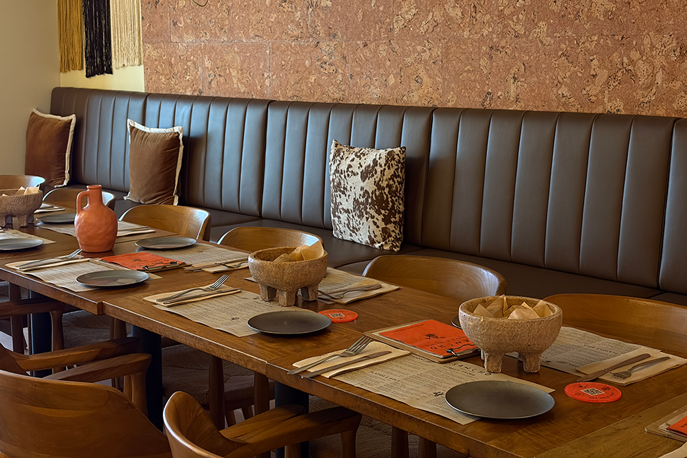 interior of restaurant 